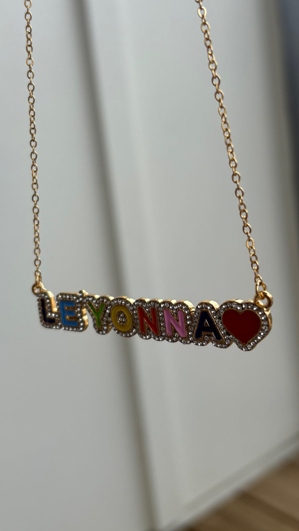 Love More Custom Name Necklace