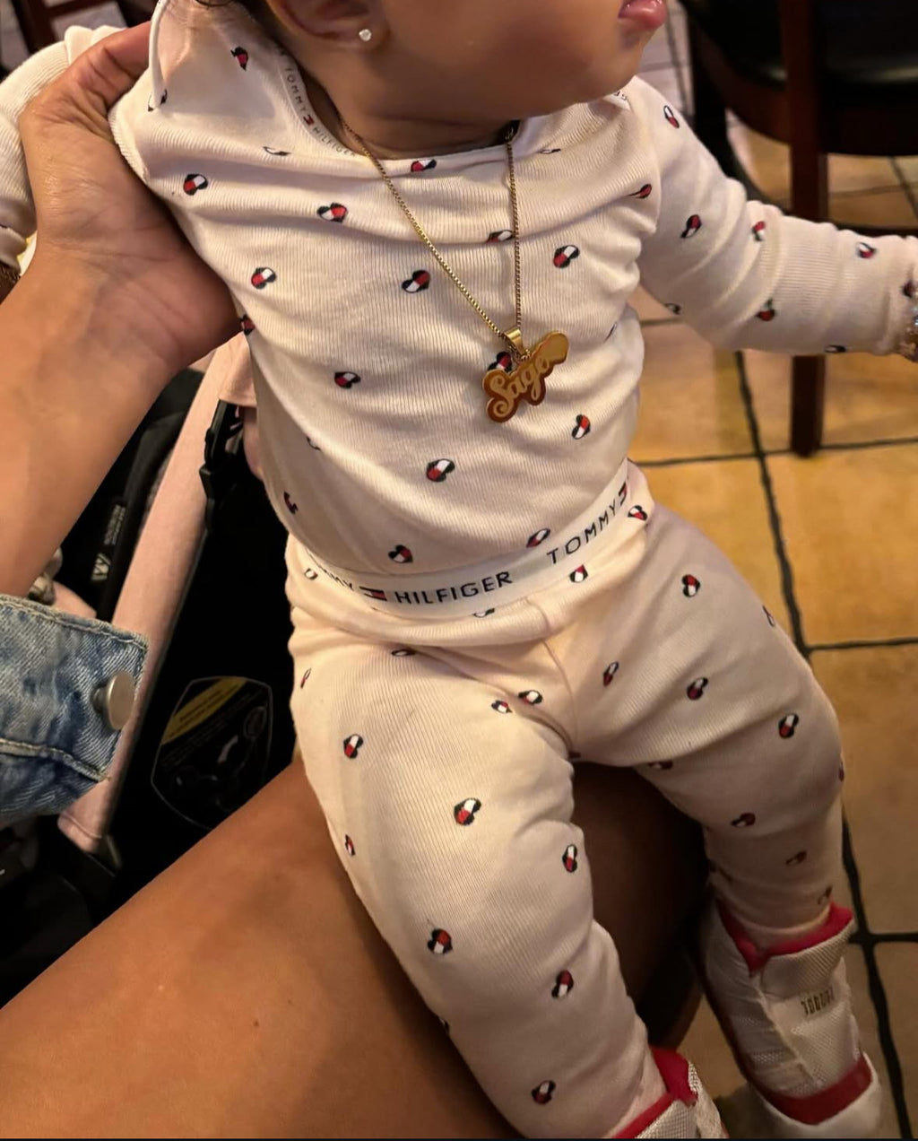 Hearty Custom Name Necklace