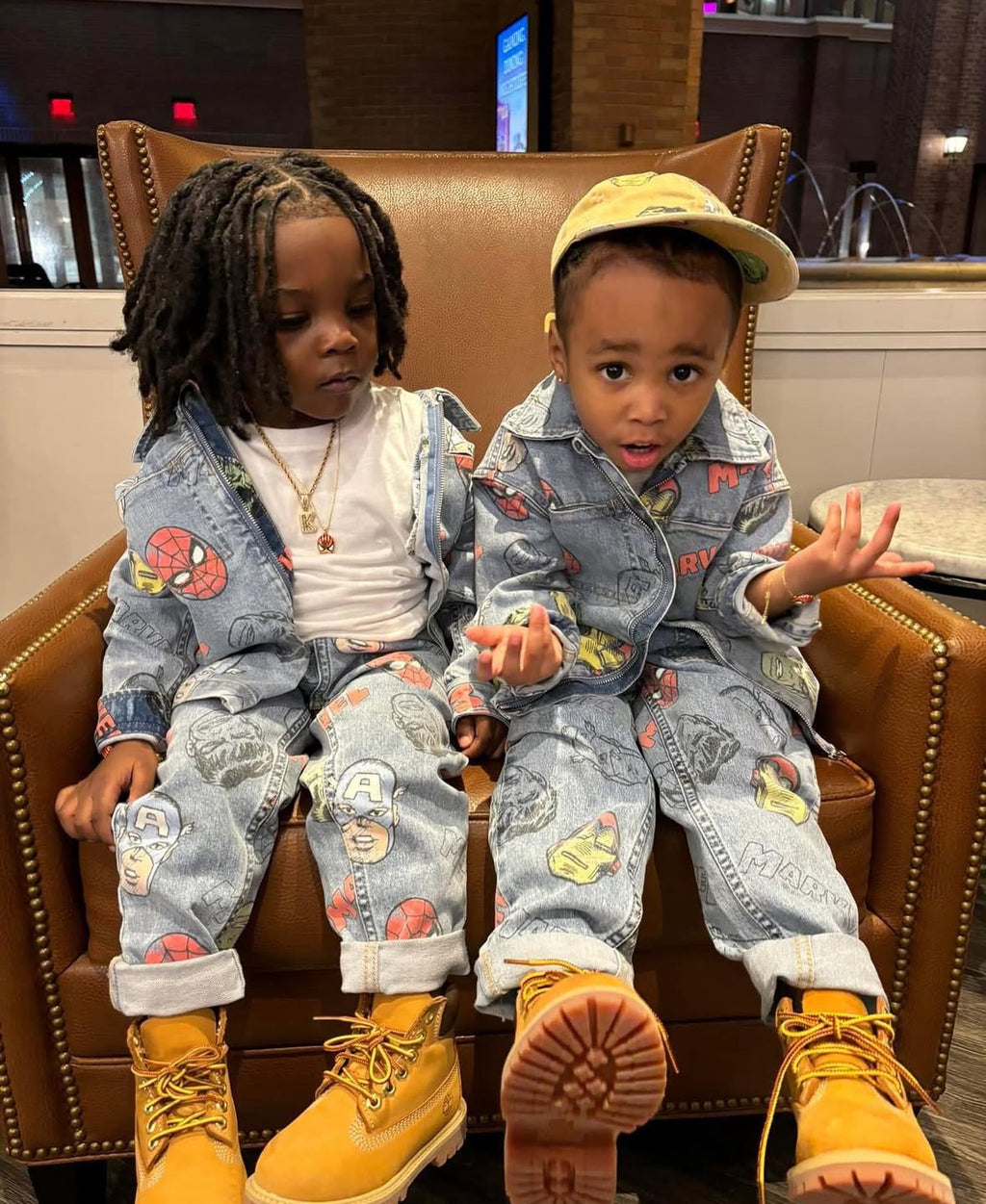 Spider Man Necklace & Bracelet