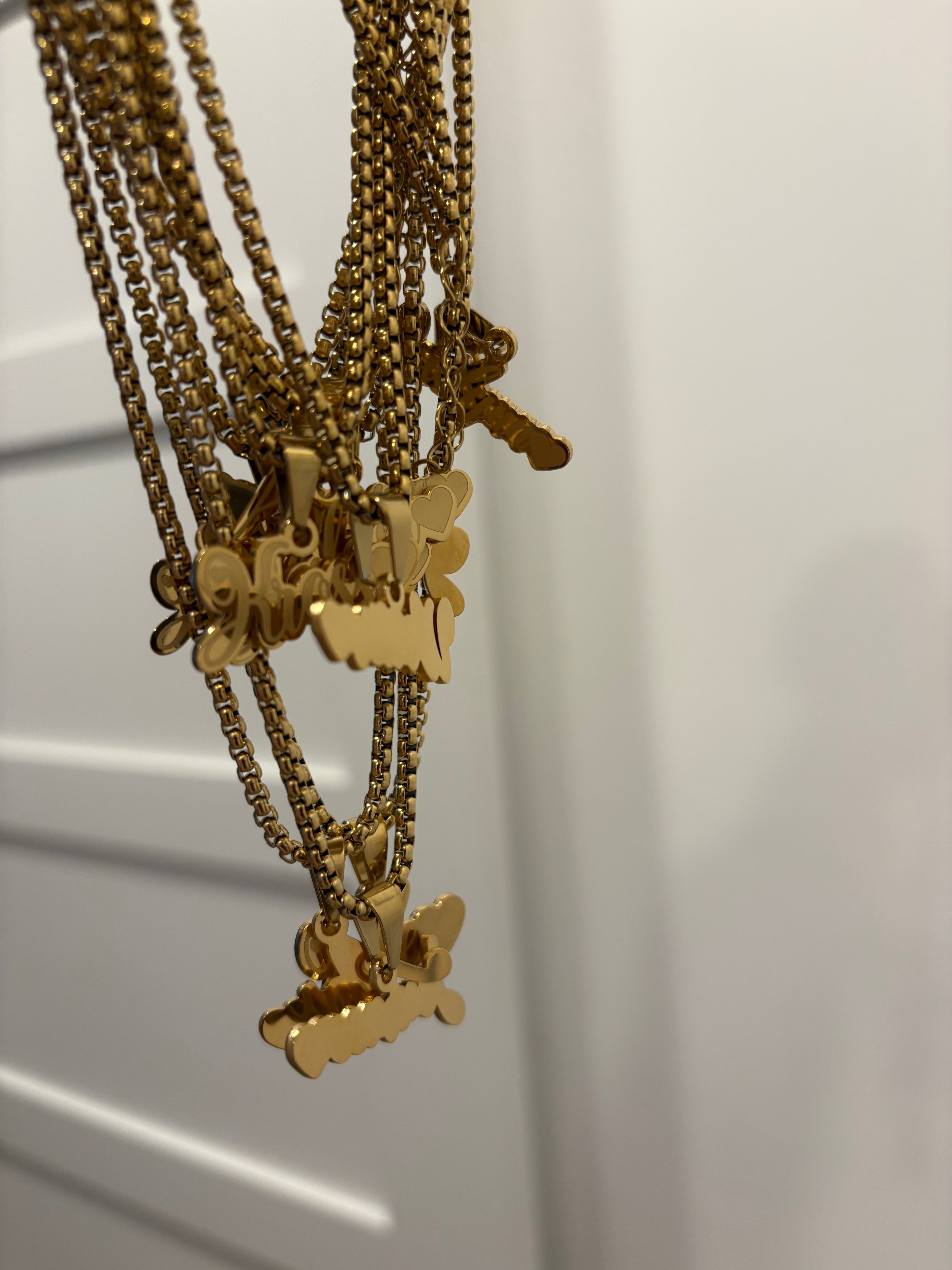 Hearty Custom Name Necklace