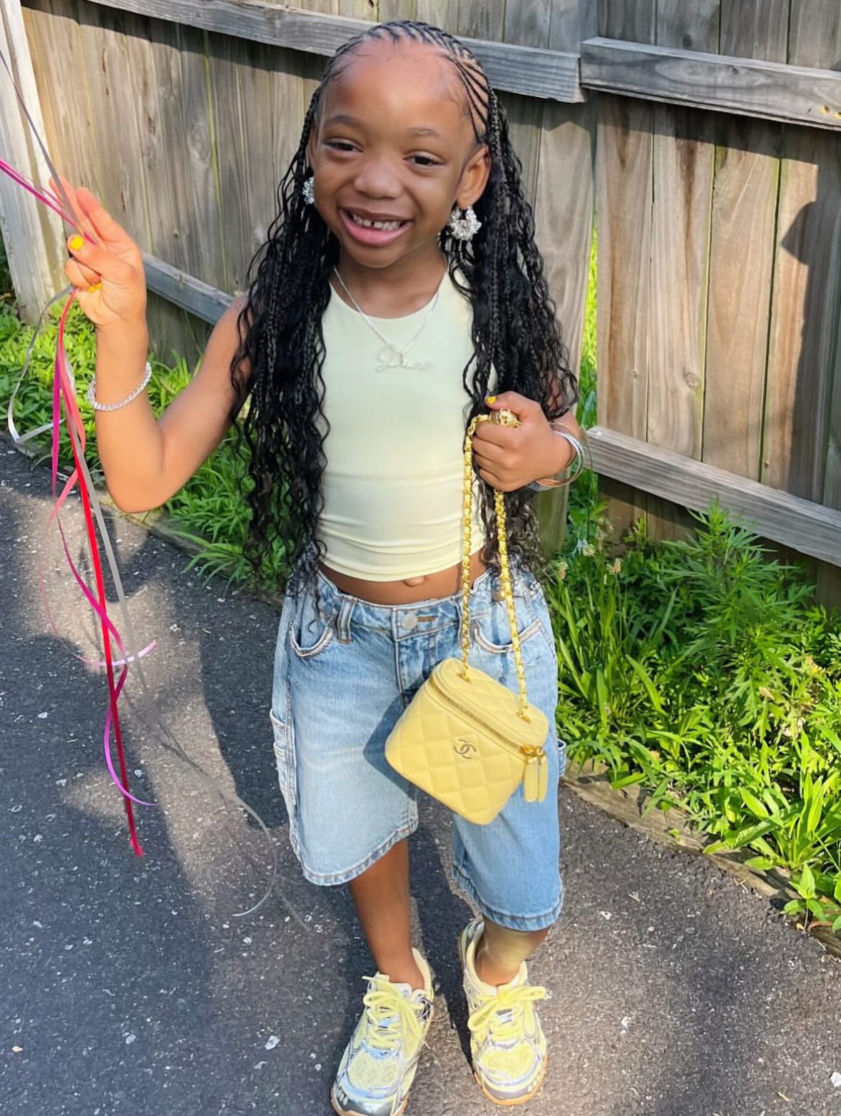 Personalized Name Chucky Hoop Earrings