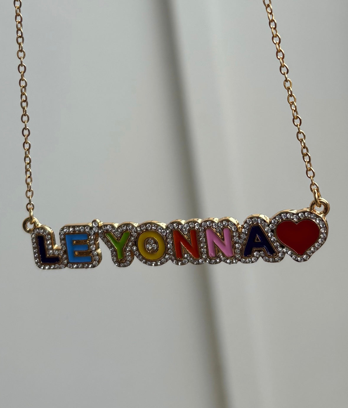 Love More Custom Name Necklace