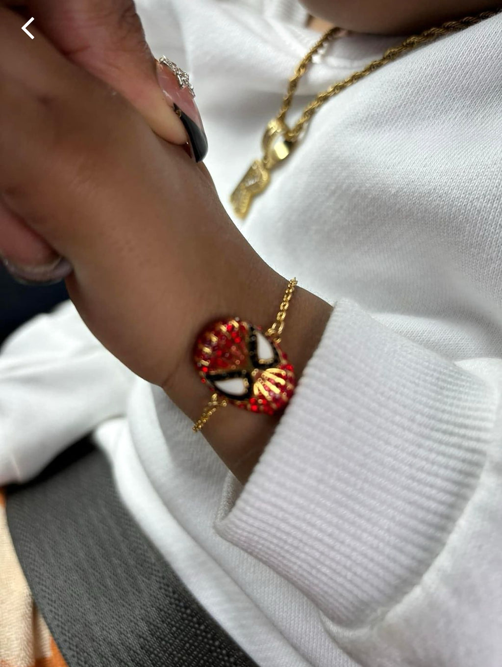 Spider Man Necklace & Bracelet