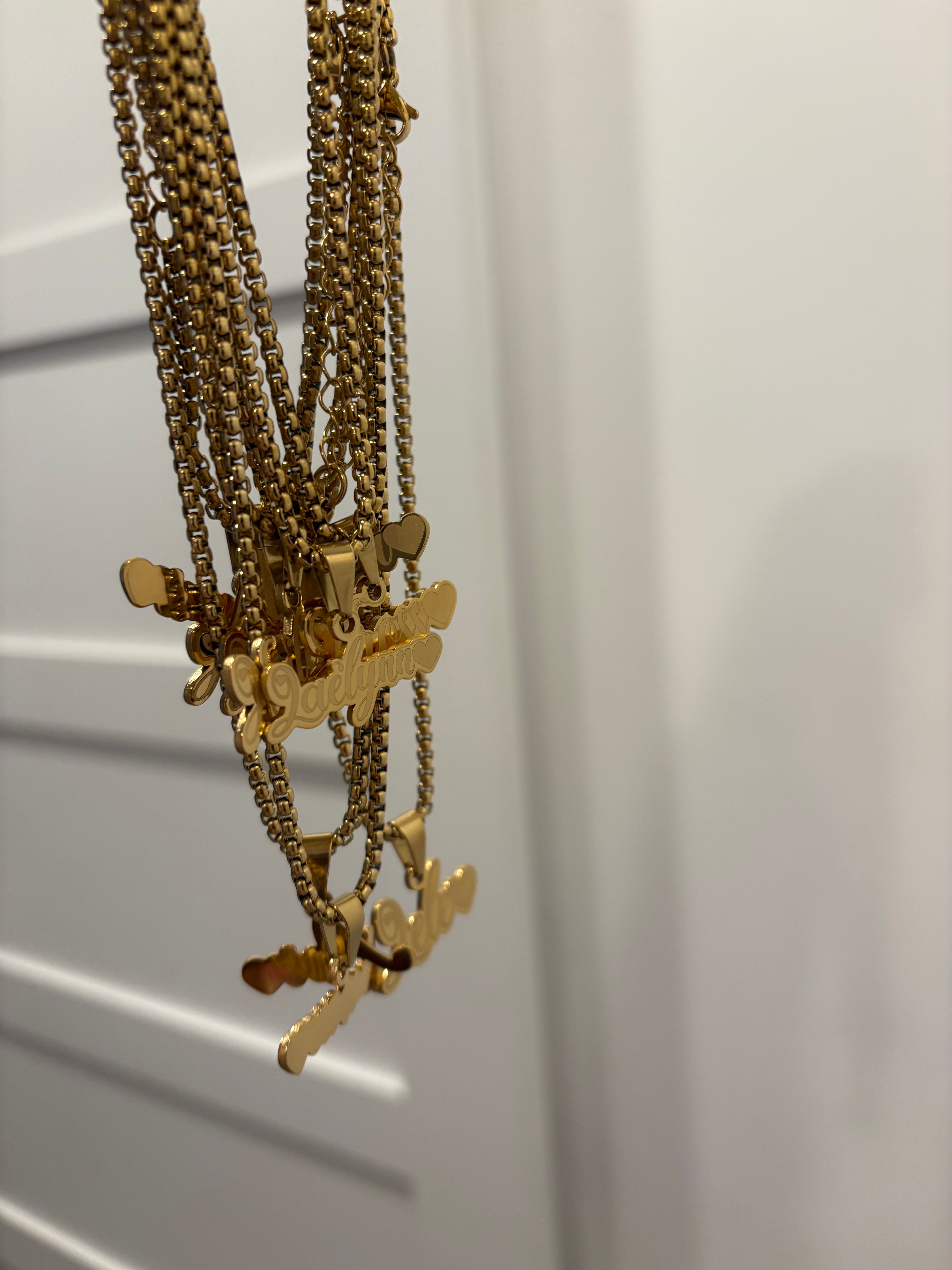 Hearty Custom Name Necklace