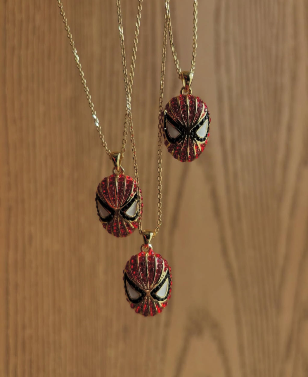 Spider Man Necklace & Bracelet