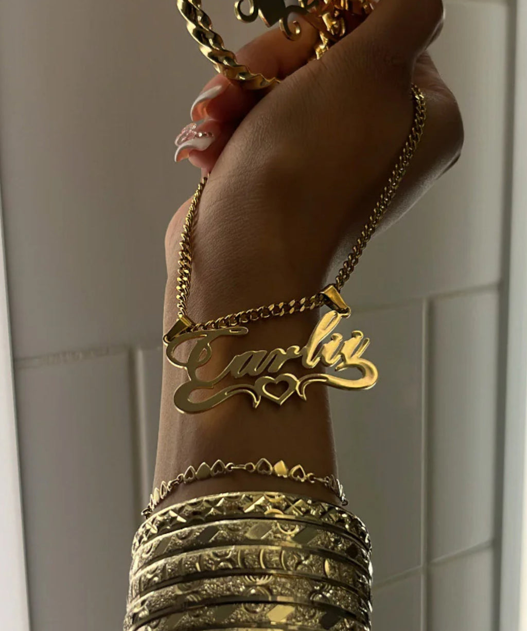 Loved Custom Name Necklace