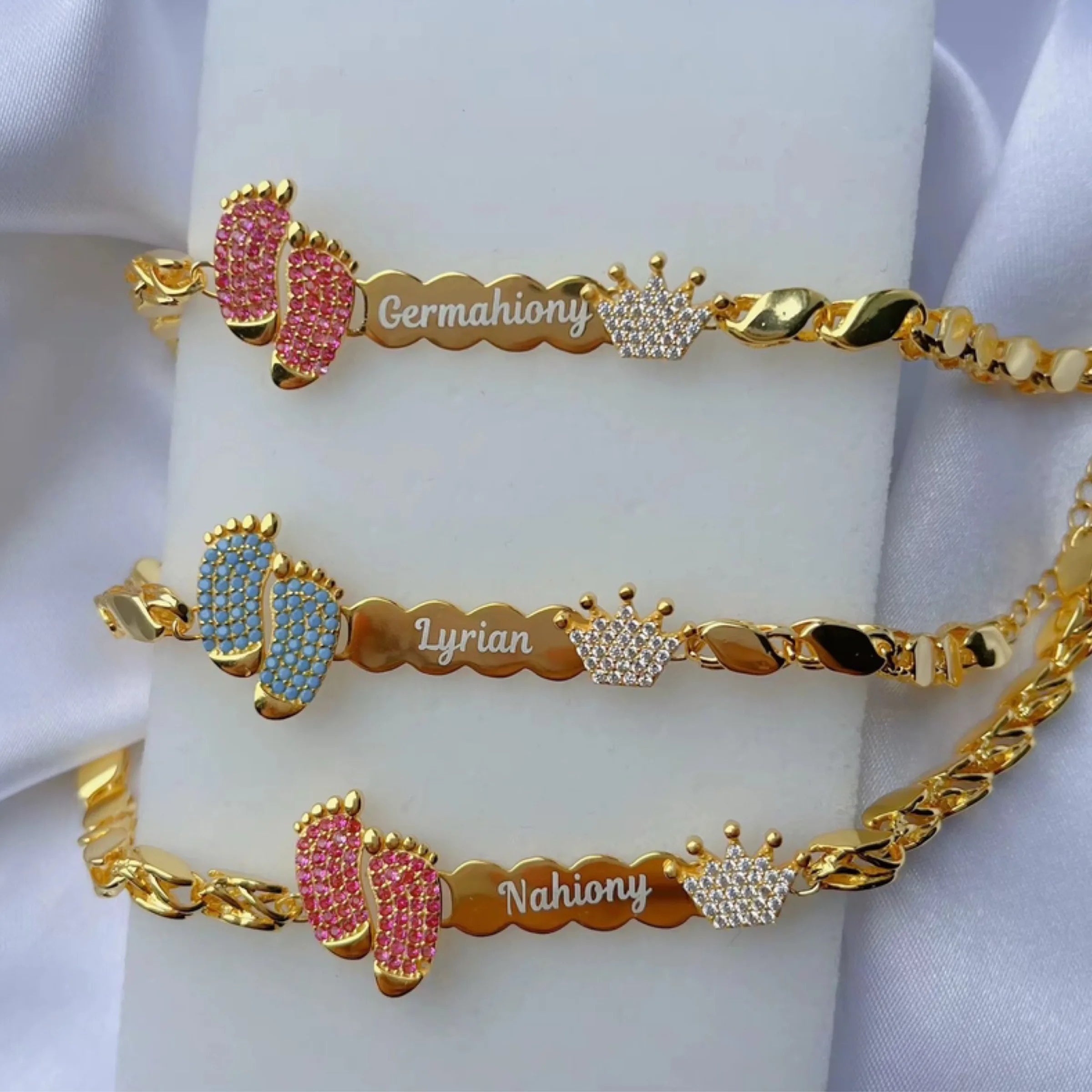 Footprint Personalized Bracelet